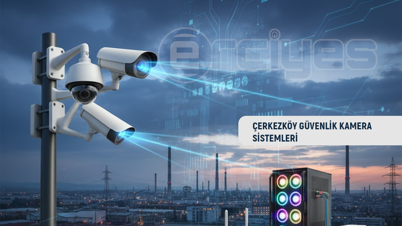 Çerkezköy Güvenlik Kamera Sistemleri | Erciyes Güvenlik Sistemleri