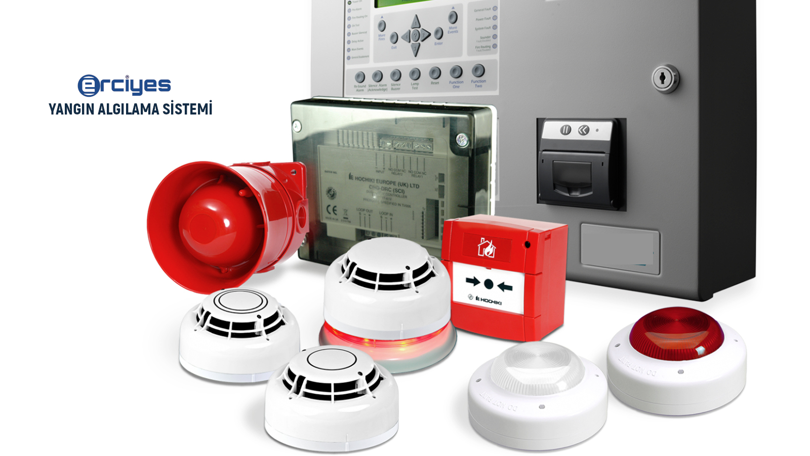 Yangın Algılama Ve İhbar Sistemleri | Erciyes Güvenlik Sistemleri