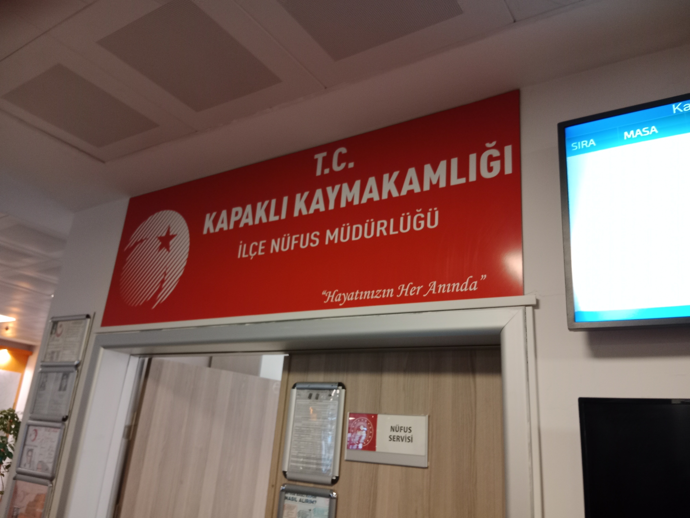 Kapaklı Nüfus Müdürlüğü Kamera Sistemi